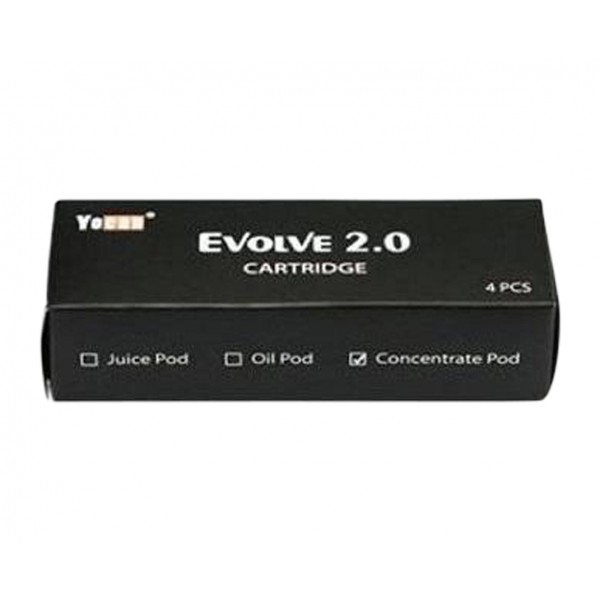 Yocan Evolve 2.0 Replacement Concentrate Cartridges, 4 Pack